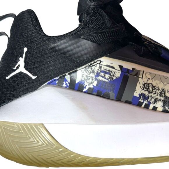 Air Jordan Jumpman Hustle 'Dark Concord' Basketball Shoes AQO397-500 Size 9.5 - Picture 12 of 16